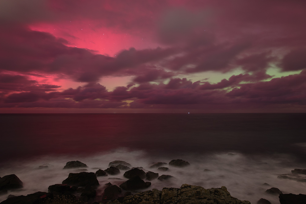 Aurora Borealis, St Ives Island